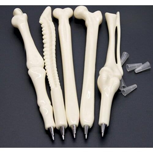 Creative Ball Point Pen Bone Shape Nurse Doctor Student Teacher Kwaii. Stationery Set Gift