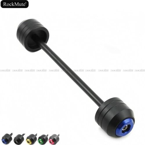 Motorcycle Front Axle Fork Wheel Protector Slider Aluminum Alloy POM For YAMAHA MT-07 TRACER 2016 2017 2018