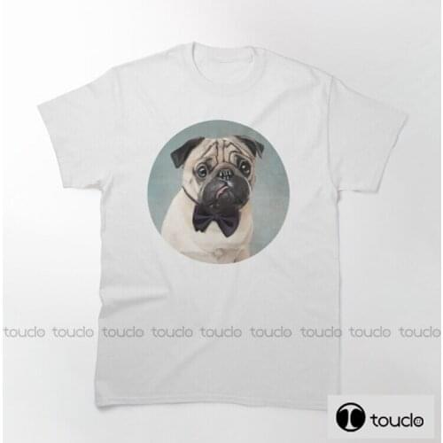 New Mr Pug 100% Cotton Men T-Shirt Summer Loose Men/Women T Shirt Casual Short Sleeve MenS Anime T-Shirts Unisex