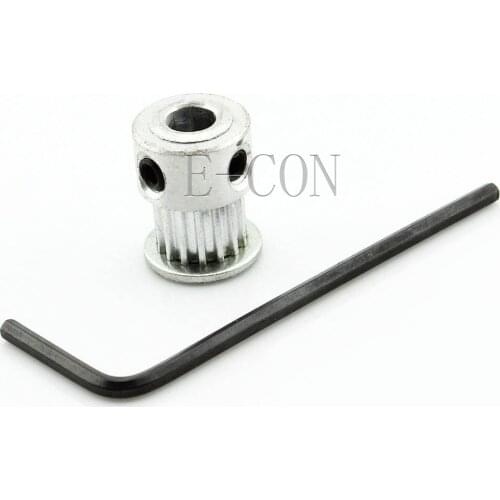 1/5/10 pcs MXL Type Timing Belt Pulley 15 Teeth 7mm Width for Stepper Motor