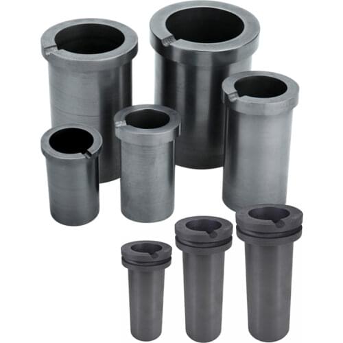 High purity Graphite Crucible 1/2/3kg Melting Metal Gold Silver Casting metal double ring melting crucib