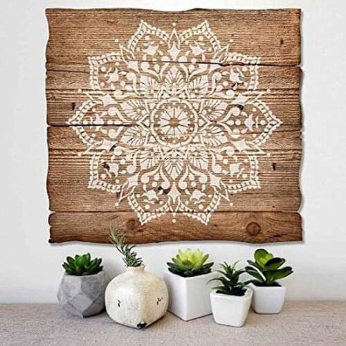 12*12inch Big Geometry Mandala Round DIY Layering Stencils Painting Scrapbook Coloring Embossing Album Decorative Template