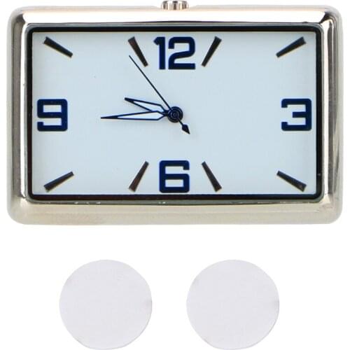 High Quality Double-sided Sticker Car Clock Auto Fashion Watch Stick-On Auto Watch Car Accessories