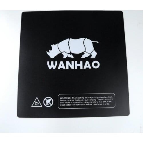 WANHAO D9/400 Mag Mat(Top pc) Temperature Magnetic Sticker (single sheet above) easy use easy replace