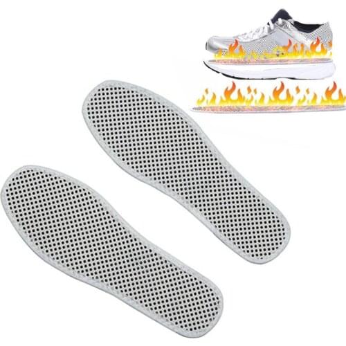 1 Pair Winter Self-heating Magnet Therapy Foot Massage Warmer Insoles Shoes Pads