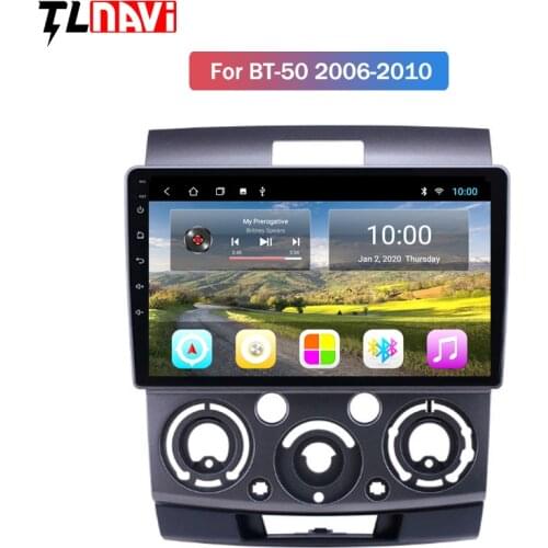 2G RAM Android 10 For mazda bt 50 2006-2010 Multimedia Stereo Car DVD Player Navigation GPS Radio