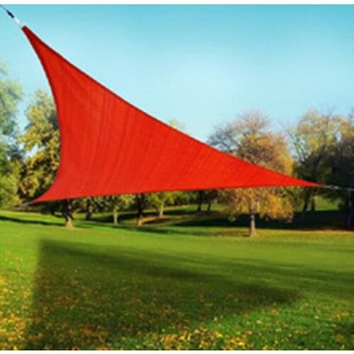 4.5*4.5*4.5M Triangular Shade Sail Outdoor Waterproof Sun Shade Net High Quality Garden Beach Sun Shelter