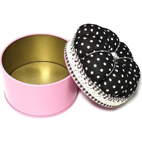 Pumpkin Pin Sewing Box 11 Color Optional Pumpkin Ball Shaped Pin Ball for DIY Craft Stitch Needlework E56C