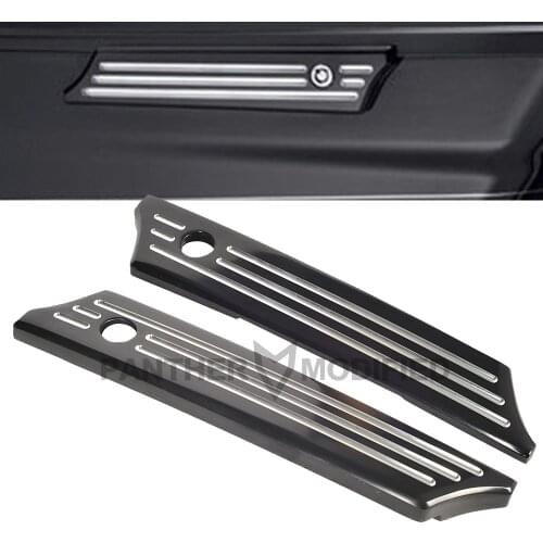 CNC Motorcycle Saddlebag Latch Covers Case for Harley Touring 2014-2017 Electra Street Glide 2014-2017