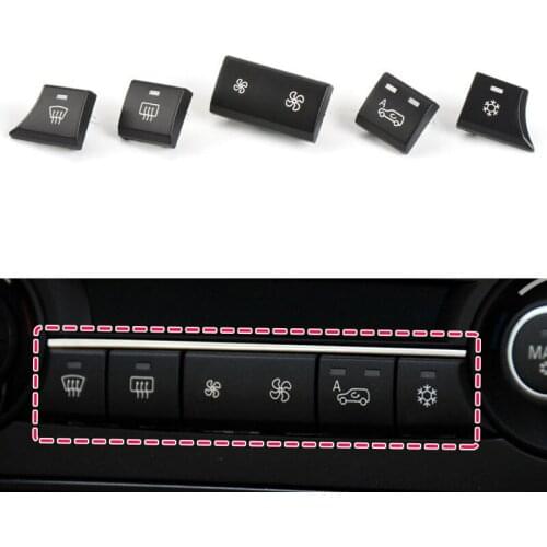 For BMW X5 X6 E70 E71 air conditioning button air volume adjustment switch refrigeration button air circulation button cover
