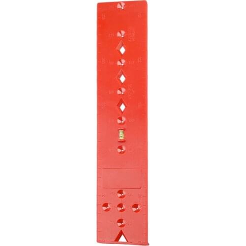 Door Knob Hole Handle Pitch Punch Locator Woodworking Pocket Jig Set Wardrobe Door Cabinet Positioner Drill Guide Sleeve Tools