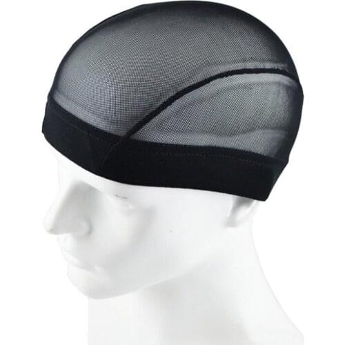 Double Lace Wig net for Making Wigs with Adjustable Straps on the Back Swiss Lace Hairnet