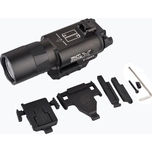 Element Airsoft Surefir X300 Ultra Weapon Flashlight Pistol Lanterna Softair X300U Fashlight 370 with Picatinny Rail EX359-BK