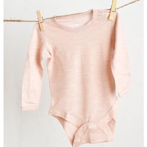 Merino wool baby rompers girls boys bodysuit newborn baby infant body clothes pants set kids long sleeve for 0-2years