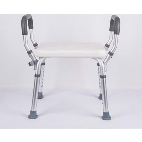 Adjustable height bathtub bath stool toilet footstool shower room stool elderly antiskid bathroom stool