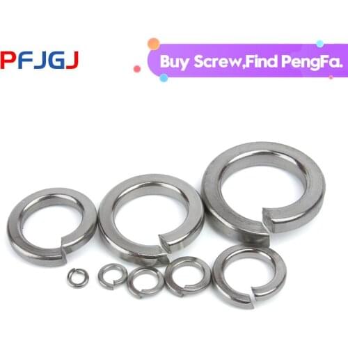 Peng Fa 316 stainless steel spring gasket GB93 spring gasket spring gasket Wallace opening M3-M20
