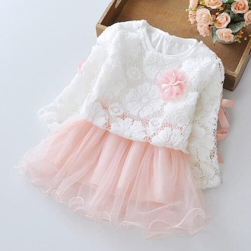 Baby Girl Dress 2019 New Princess Infant Party Dresses for Girls Autumn Kids tutu Dress Baby Clothing Toddler Girl Clothes DS19