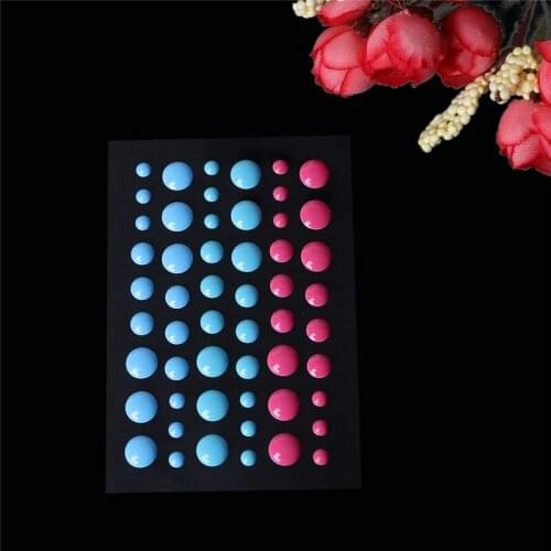 Enamel Dot Self Adhesive Embellishment for Cardmaking and Craft Scrapbook DIY L4MB