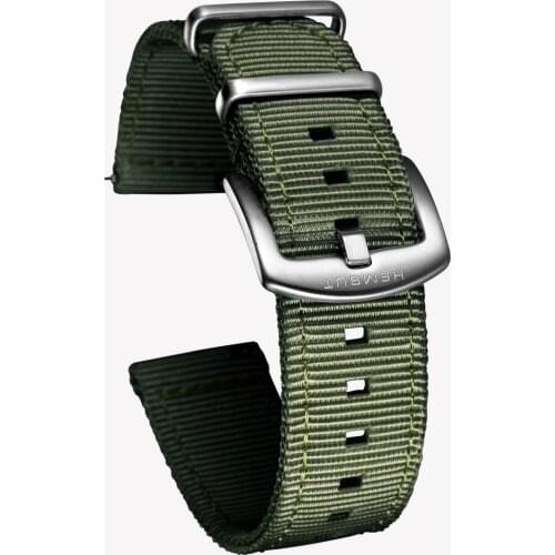 Military Nylon Watch Bands Black Quick Release Quality Nylon Watch Straps and Heavy Duty Brushed Buckle 18mm 20mm 22mm 24mm