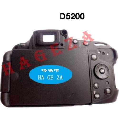 Camera Repair Parts Original Back Cover Shell with LCD Button Flex cable FPC For Nikon D5200