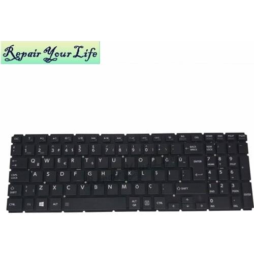 TR Turkey keyboard for Toshiba Satellite L50-B P50W-C S50-B S50D-B S50-B NSK-V90SQ 9Z.NBCSQ.00T black kb original Laptop parts