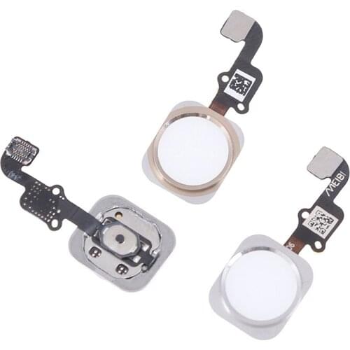 1pc For Phone 6 6plus Touch ID Sensor Home Button Key Flex Cable Replacement