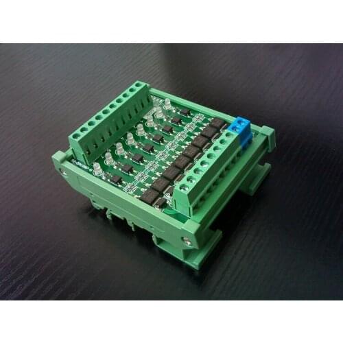 8-way Input Compatible NPN Output PLC Power Amplifier Solenoid Valve Drive Board