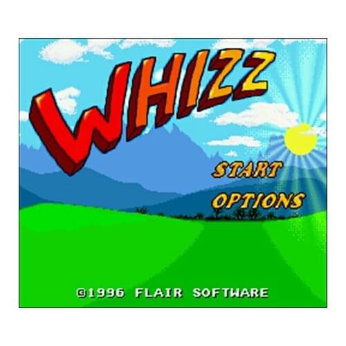 Whizz NTSC Version 16 Bit 46 Pin Big Gray Game Card For USA Game Players