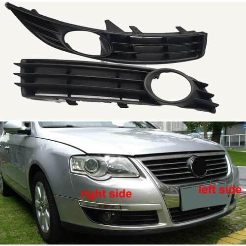 For Volkswagen VW Passat B6 2007 2008 2009 2010 2011 Front Bumper Grille Driving Lamp Cover Fog Light Cover Fog Lamp Shell