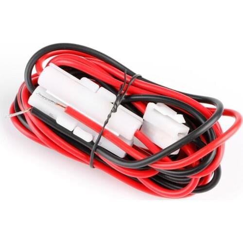 Radio DC Power Cord Cable T Type for kenwood Alinco Mobile Radio Vertex Yaesu