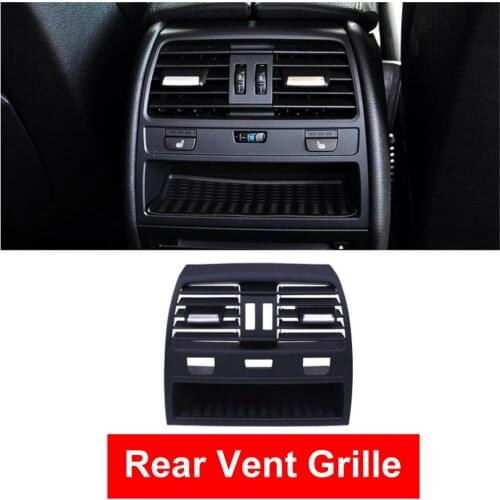 LHD RHD Rear Standard AC Air Conditioning Vent Grille Outlet Panel Chrome Plate For BMW 7 series F01 F02 730 735 740 750 760