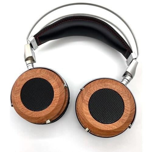 40MM 45MM 50MM 53MM Open Back Headphone Housing Over Ear Headphone Wooden Case Shell Bluetooth Headphone Case DIY