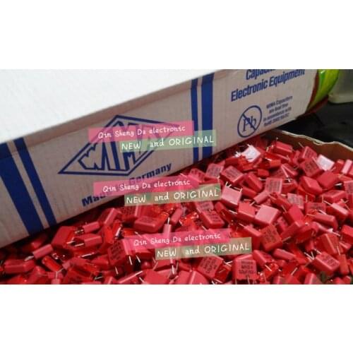 Rushed New Red Supercapacitor Bolsa 20PCS Wima Mkp10 400v 0.1uf 104 P:15mm For Audio Coupling Capacitors new