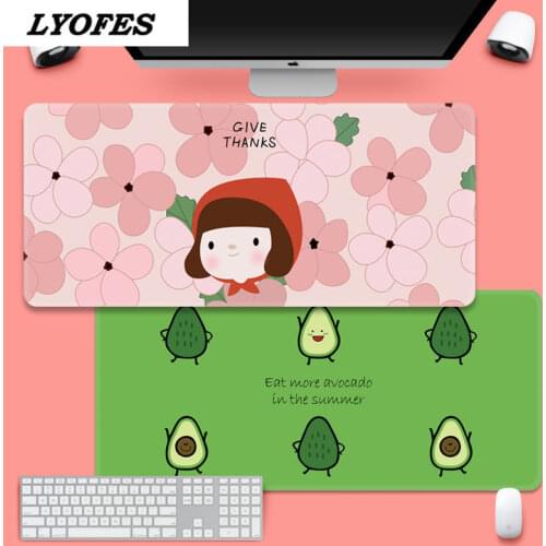 Extra Large 90x40cm Office Mouse Pad Mat Game Gamer Gaming Mousepad Keyboard Compute Anime Desk Cushion for Tablet PC Notebook
