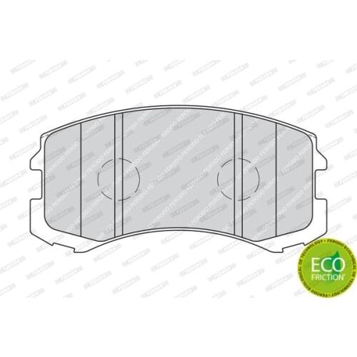 FRONT BRAKE BALATASI LANCER 0308 MN116764 FERODO FDB1886