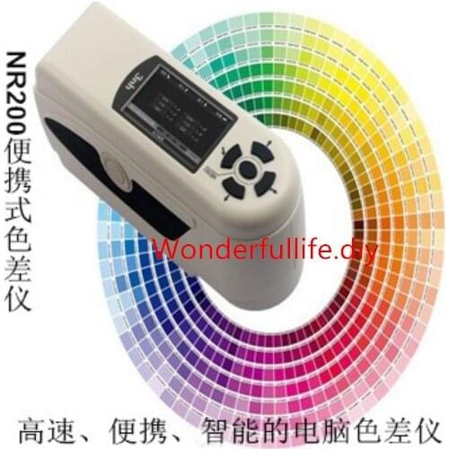 Professional New NR200 High-Quality Portable Colorimeter Color Tester 8mm Diameter Measuring Aperture