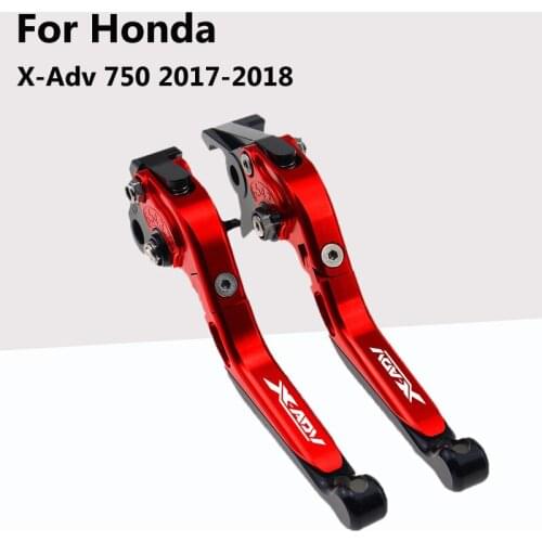 For Honda X-Adv 750 2017-2018 CNC Anti-Slide Retrofitting Pad for Brake Clutch Horn Handle Pull Rod