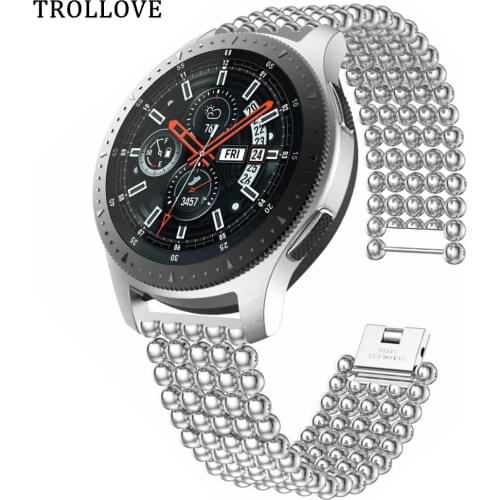 Stainless Steel Strap for Samsung Galaxy Watch 46mm Wrist Bracelet Watchband for Samsung Gear S3 22mm Metal Belt Replacement