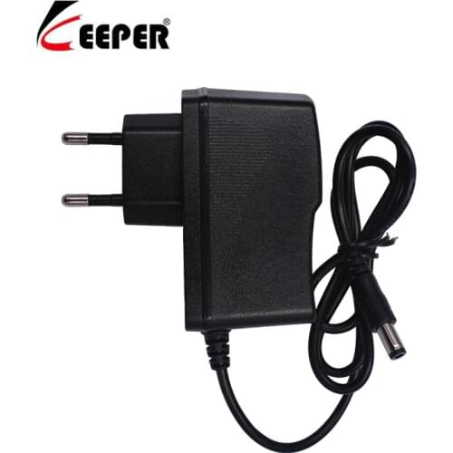 Keeper EU AU UK US Plug Type 12V 1A 5.5mm x 2.1mm Power Supply AC 100-240V To DC Adapter Plug For CCTV Camera / IP Camera