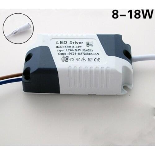 8W-24W LED Driver Ceilling Light Lamp Transformer Wide Voltage Constant Power Supply Lights Lighting Accessories LED Drivers