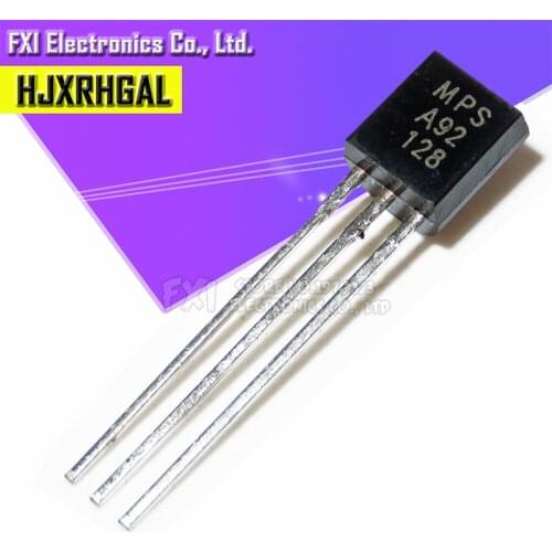100PCS MPSA92 A92 TO-92 TO92 triode transistor New original