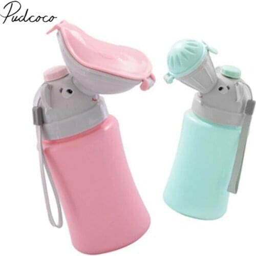 2019 Baby Travel Urinal Pot ABS Kid Portable Urinal Toilet Potty Training Baby Boys Girl Car Travel Supply 500ML