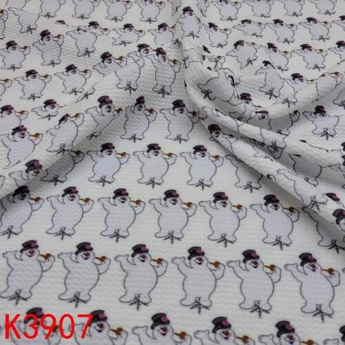 50cm*140cm Christmas Printed Printed Bullet Texture Liverpool Fabric,Stretch Knit Fabric K3907