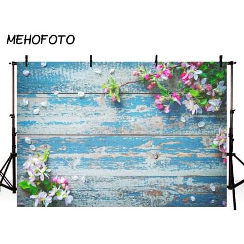 Wood Board Flower Petal Birthday Photocall Pet Doll Food Cake Photography Background Photo Backdrop Digital Photo Studio
