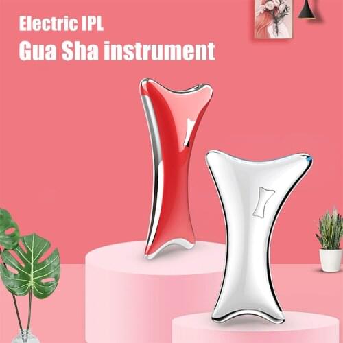 Micro Current Intelligent Lifting Scraping Massage Instrument Lift And Tighten Face Contour Curve Skin Care Massager Tool