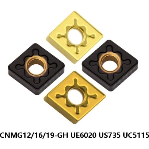 Original CNMG160616-GH CNMG190612-GH CNMG120408-GH CNMG120412-GH UC5115 UE6020 US735 Carbide Inserts Turning Tools Lathe Cutter