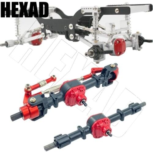 Upgrade Metal gear Front Rear Axle Set For 1/12 MN D90 FJ45 MN99s RC Car Refit Parts Accessories