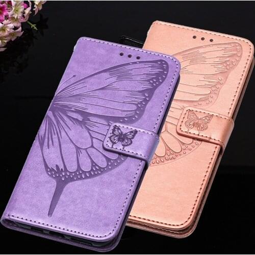 Flower Butterfly Leather Wallet Case For OPPO A5 A9 2020 A5S A7 A12 Find X2 Lite NEO Realme 5 5S 5i 6i 6 Pro C11 C15 Flip Cover