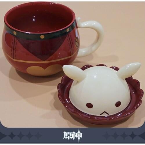 Klee Mug Water Cup Hot Game Genshin Impact Cosplay Props Anime Accessories Project DIY Bomb Coffee Cup 2021 Xmas Gift From Kids