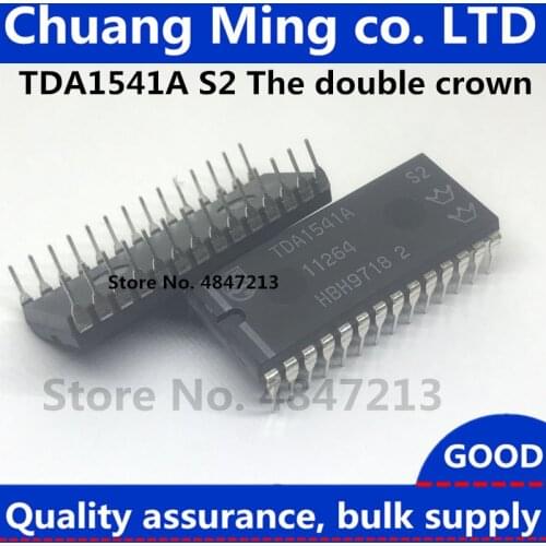 TDA1541AS2 TDA1541A S2 TDA1541A-S2 Decoding chip The double crown DIP-28 very good IC